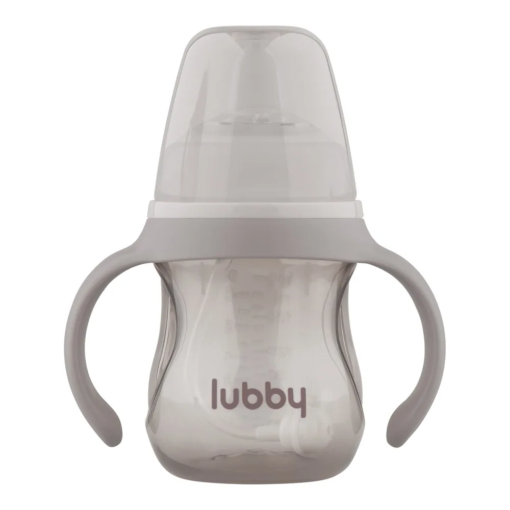 Lubby spill-proof cup with handles 6+ 180 ml/30991