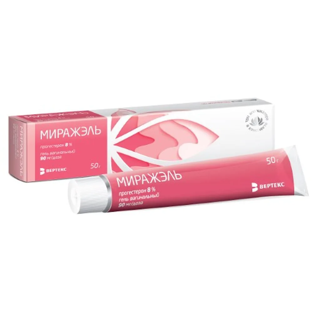 Miragel 90 mg/dose vaginal gel 50 g with applicator n3