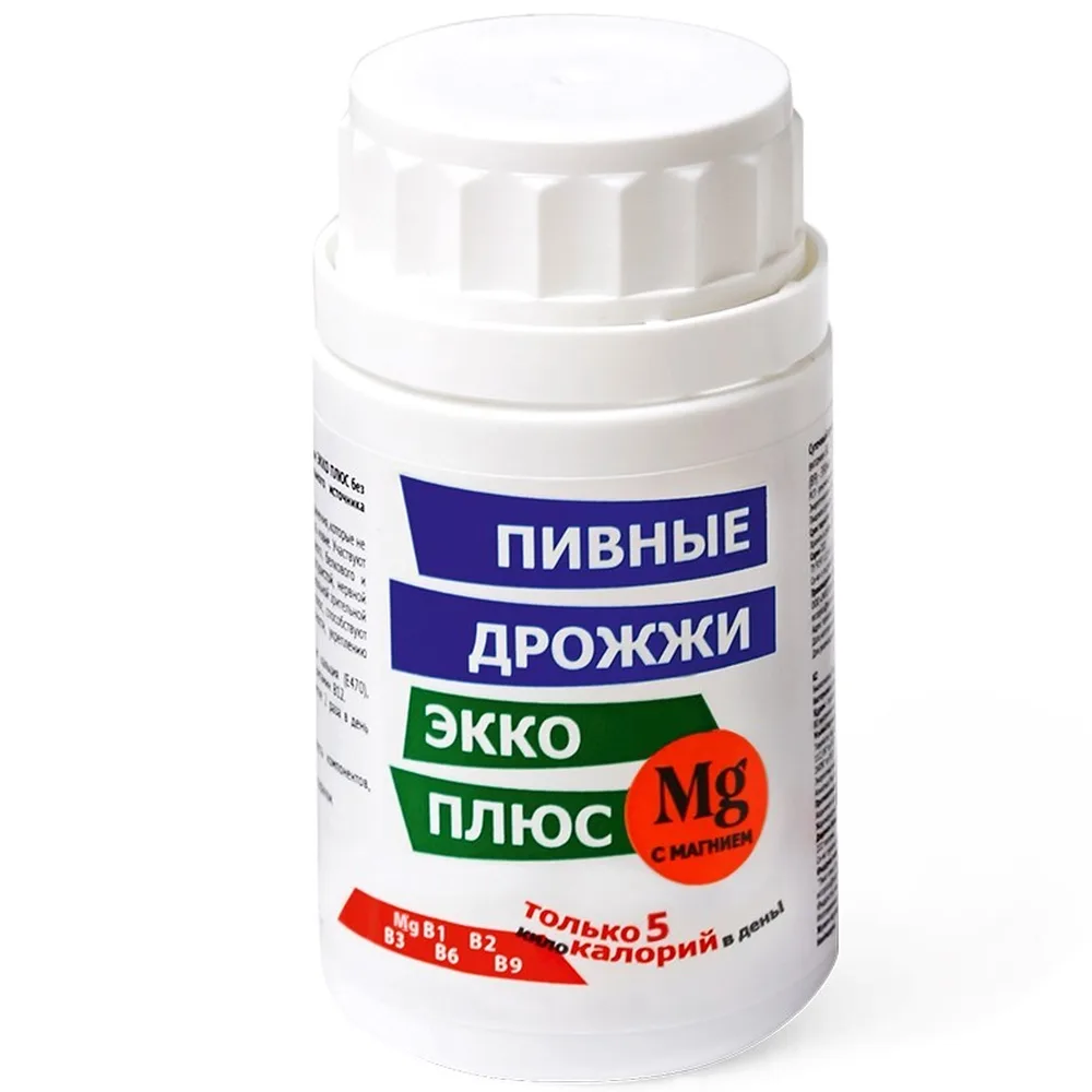 Brewer's yeast Ekko Plus with magnesium 100 tablets 0.45 g