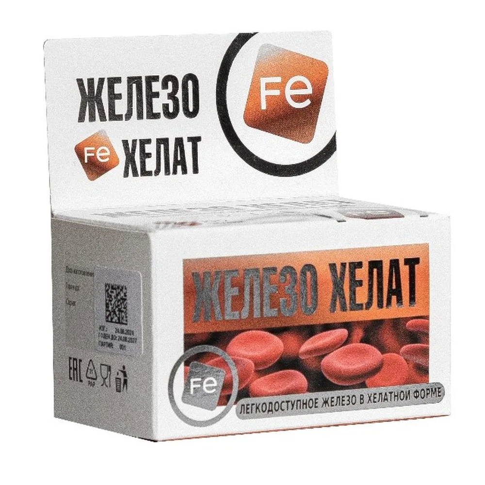 Iron chelate 100 pcs. tablets 200 mg