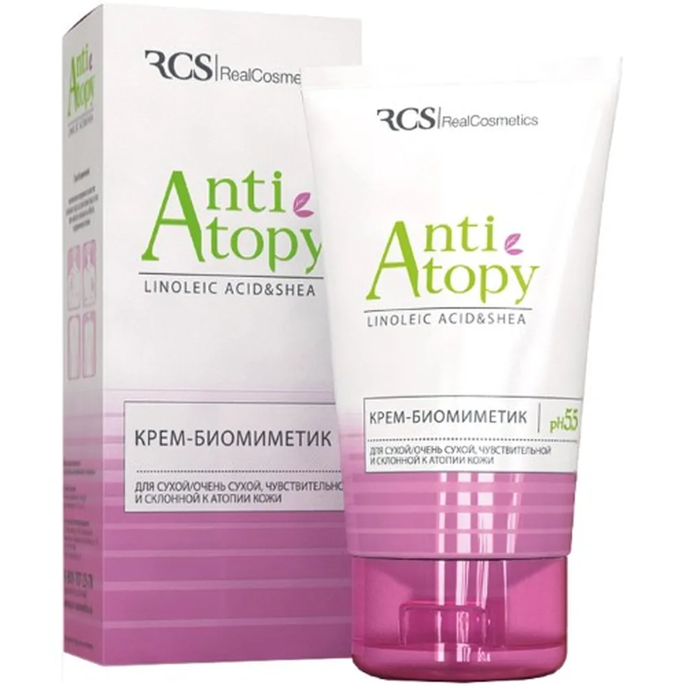 Biomimetic Cream for Dry, Very Dry, Sensitive, and Atopic Skin RCS 150 ml