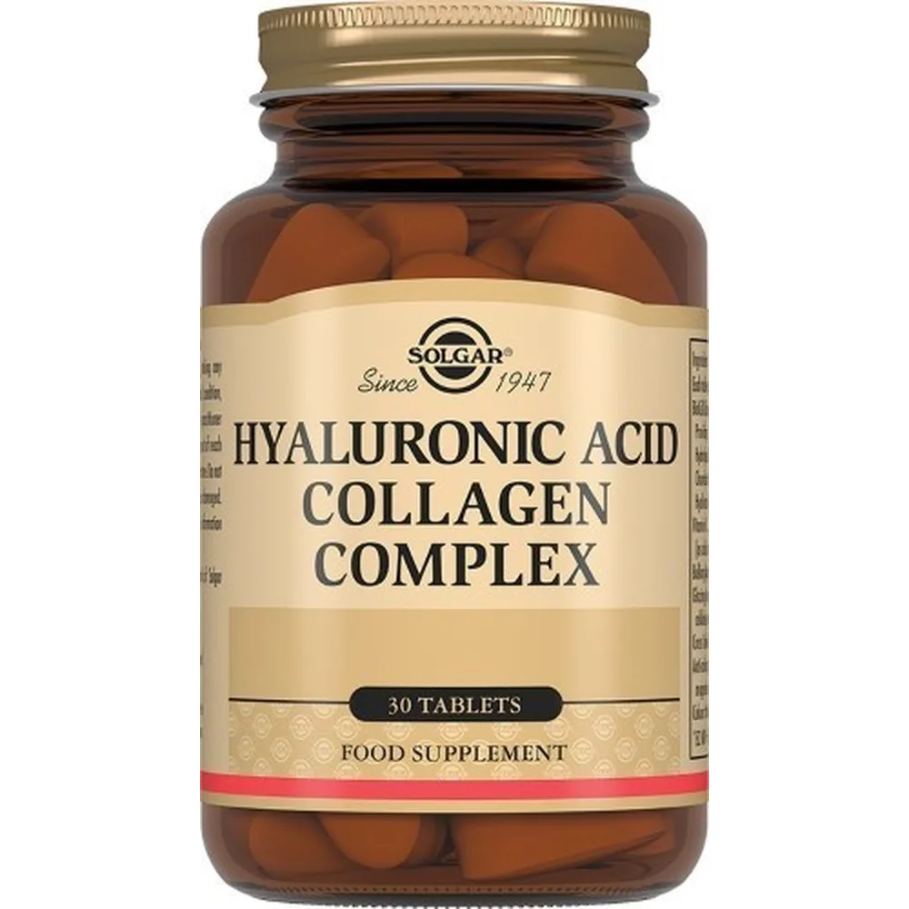 Solgar Collagen and Hyaluronic Acid Complex 30 tablets 1785 mg
