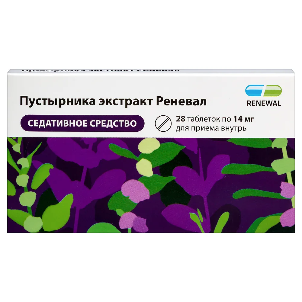 Renewal Motherwort Extract 14 mg 28 tablets