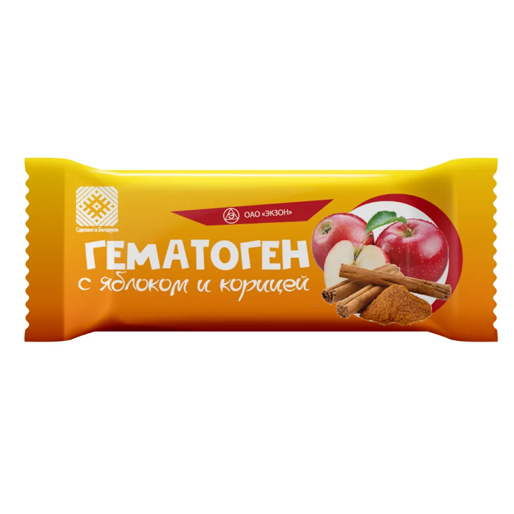 Hematogen with Apple and Cinnamon 40 g bar