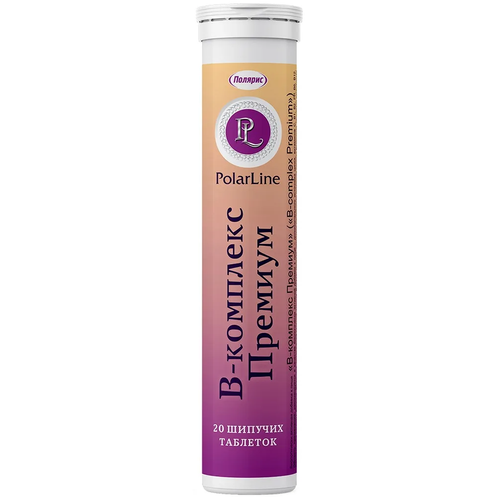 Polarline B-Complex Premium 20 effervescent tablets 3.8 g