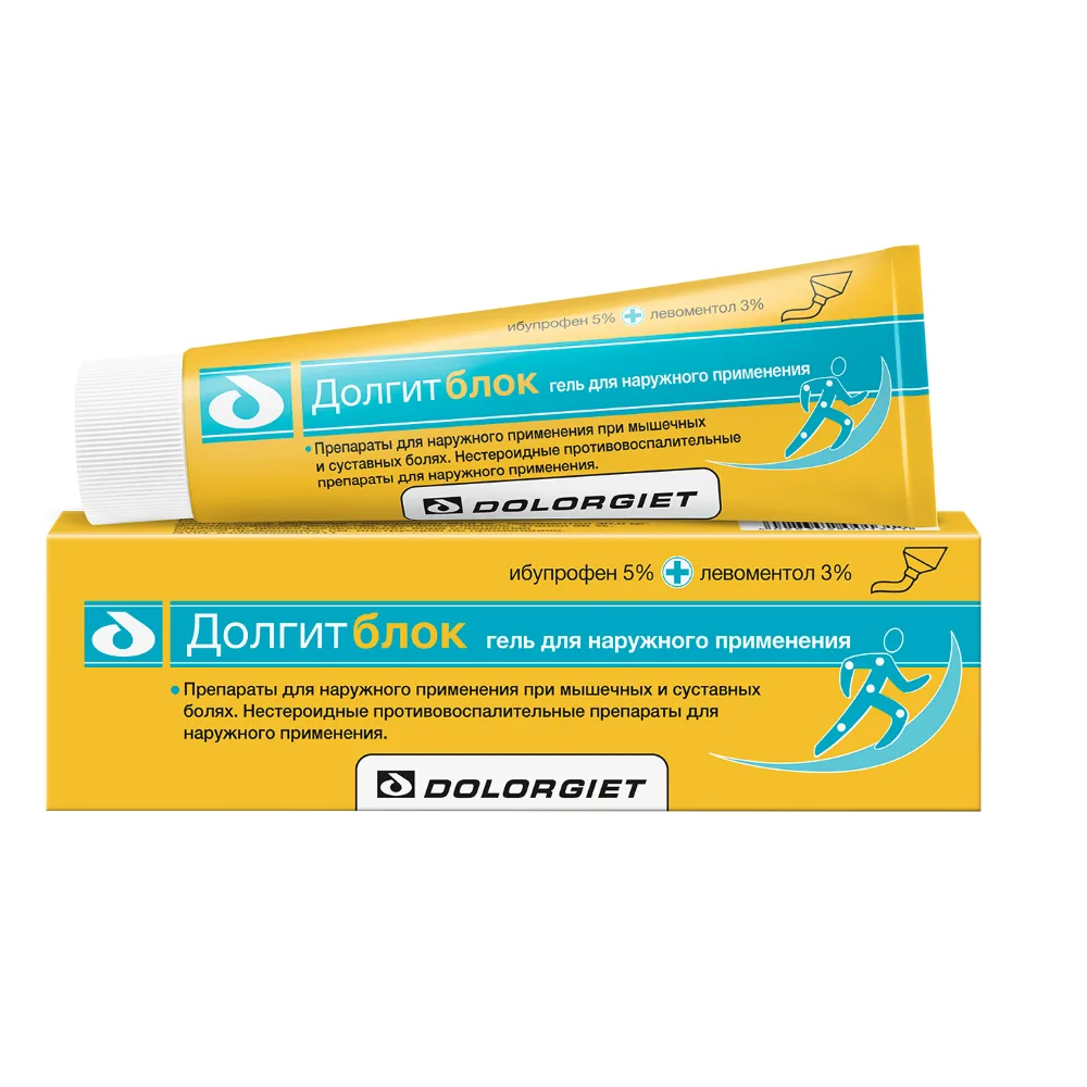 Dolgitblock 5%+3% gel for external use 100 g