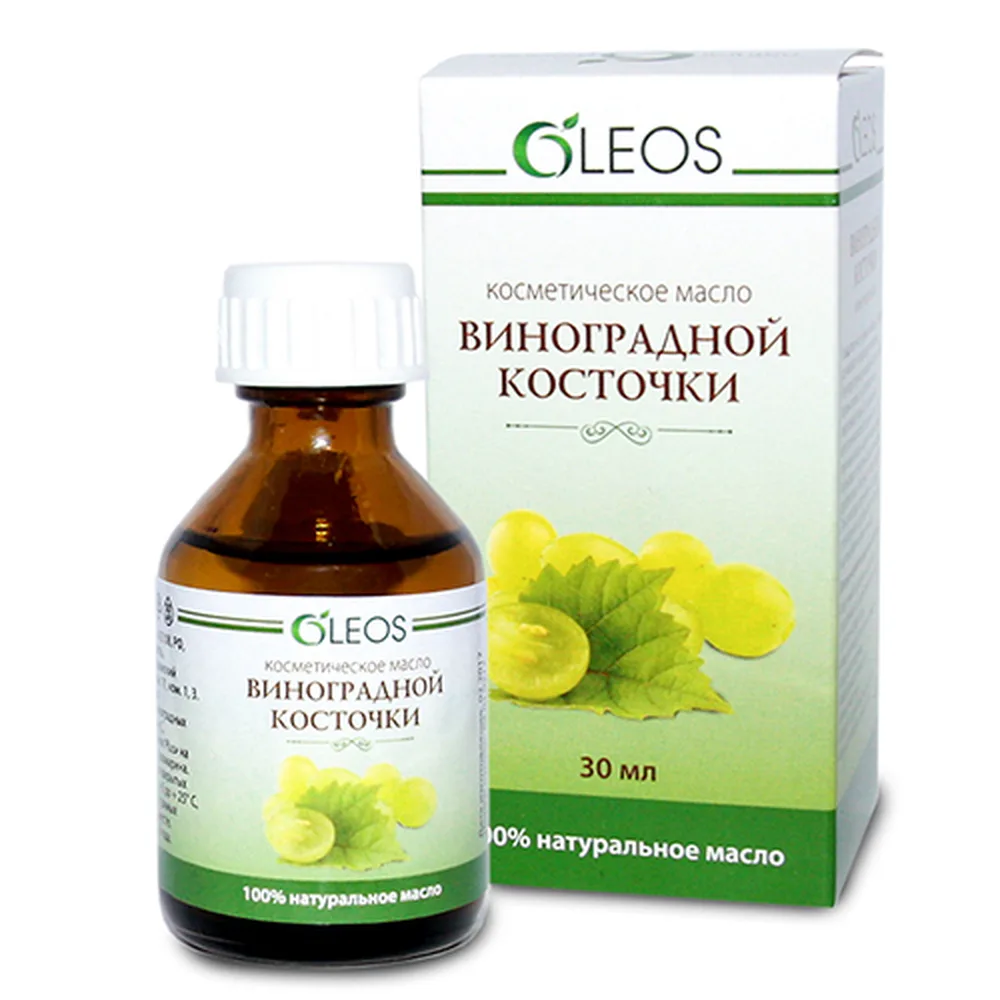 Oleos cosmetic oil grape seed 30 ml