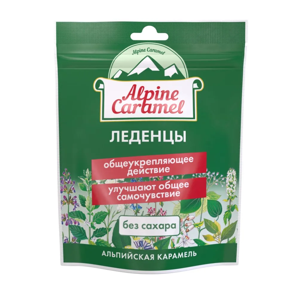 Alpine Caramel Sugar-Free Candies 75 g