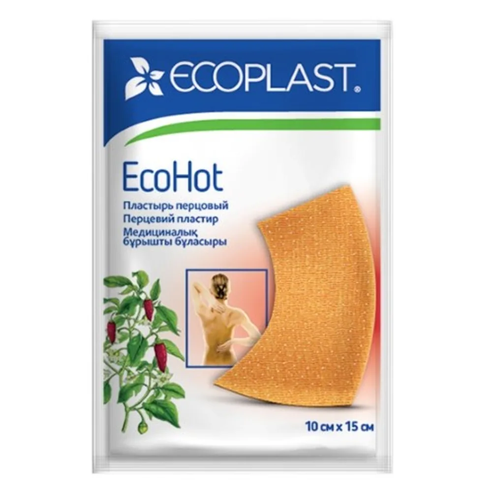 Ecoplast patch pepper ecohot 10x15 cm