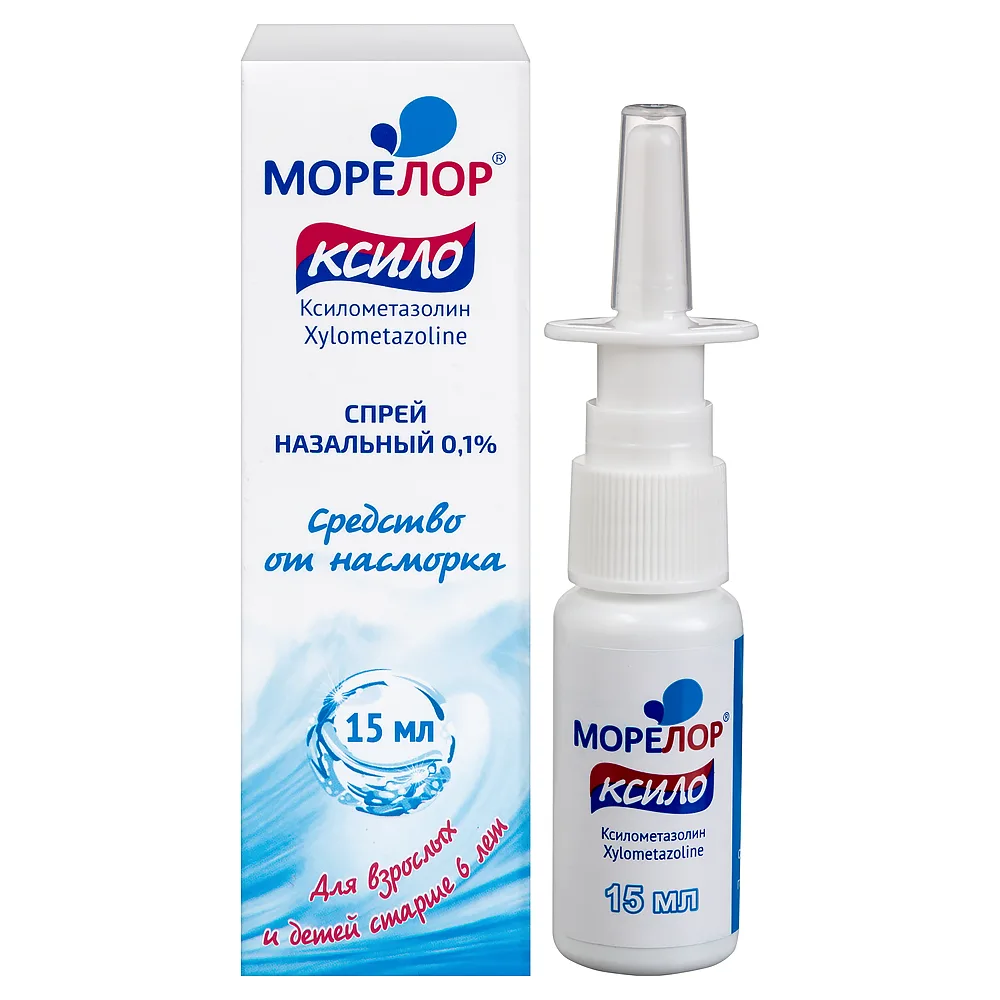 Morelor Xylo 0.1% Nasal Spray 15 ml