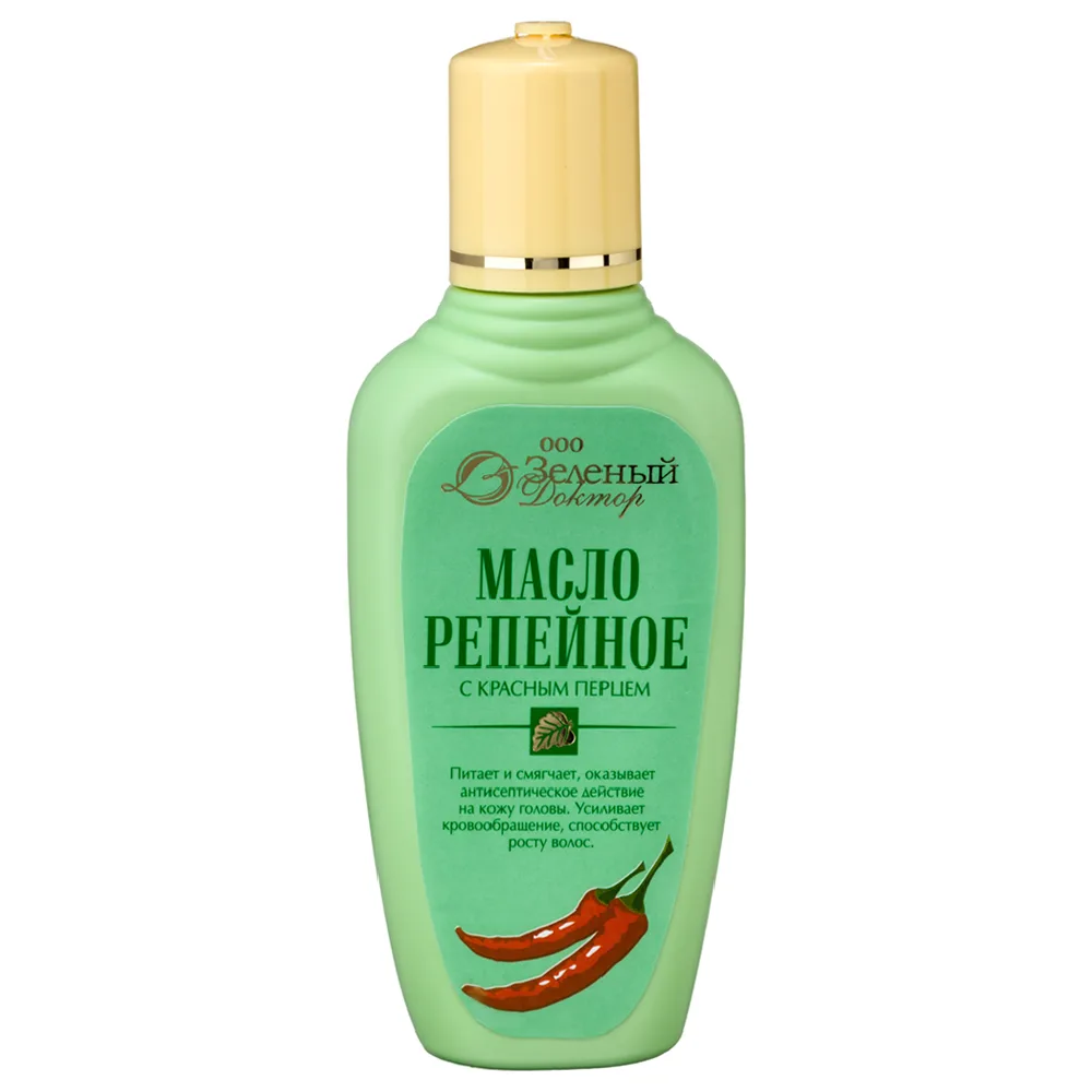 Green Doctor burdock oil with red pepper 100 ml
