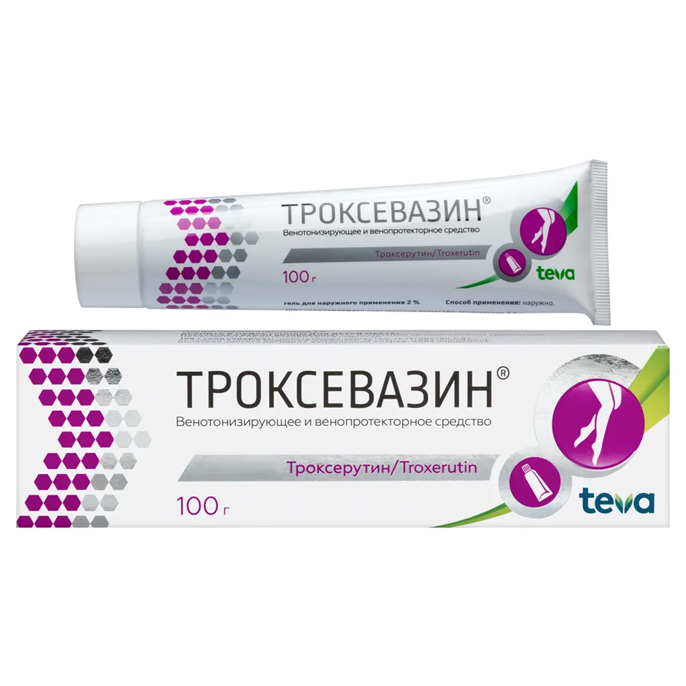 Troxevasin 2% gel for external use 100 g