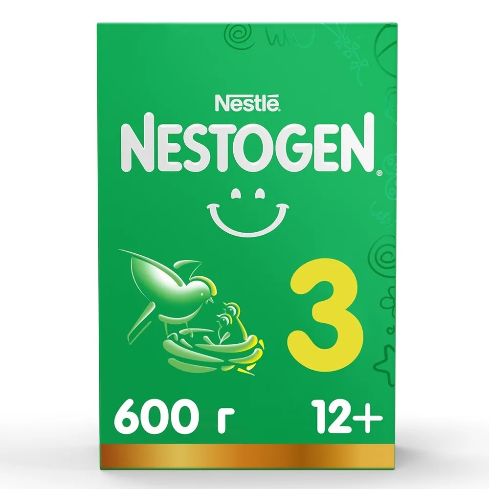 Nestogen 3 Dry Milk Drink for Infants with Prebiotics and Lactobacillus reuteri 600 g
