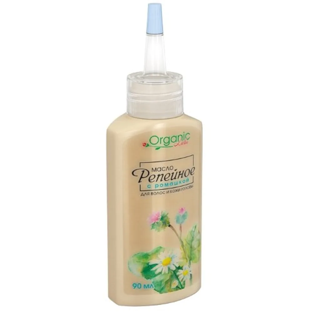 Organic Labs Burdock Oil with Chamomile 90 ml with nozzle cap