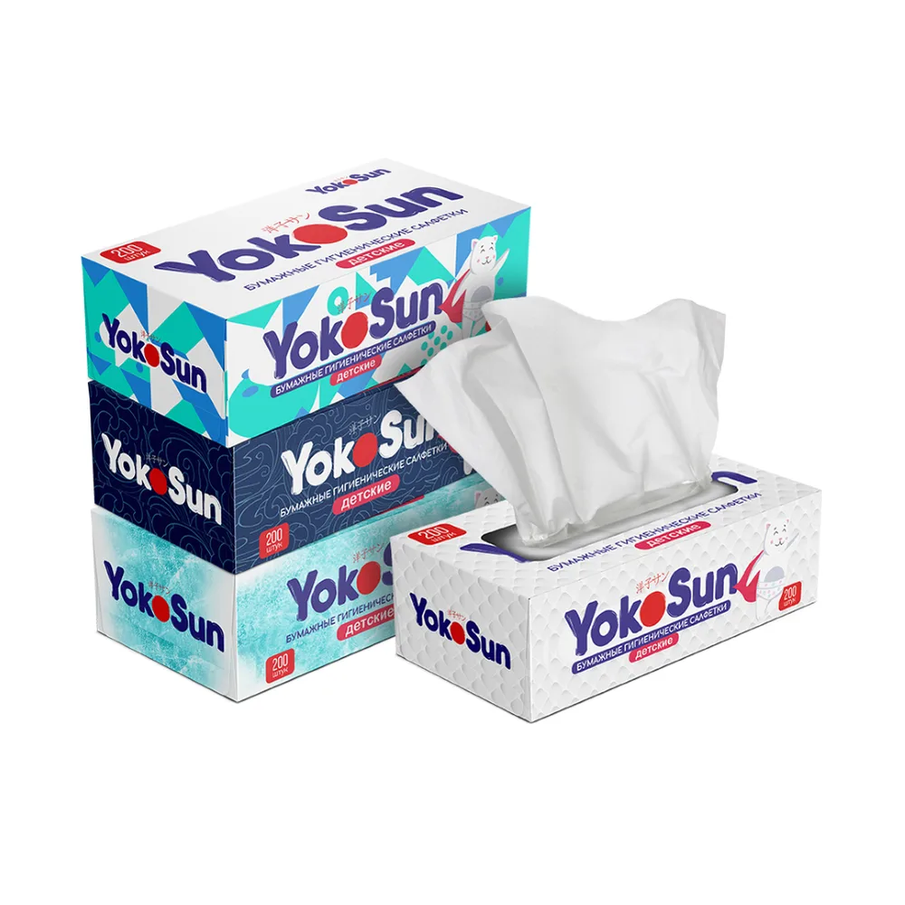 Yokosun baby wipes 200 pcs.