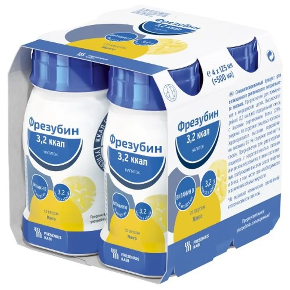 Fresubin Drink 3.2 kcal with Mango Flavor 125 ml N4