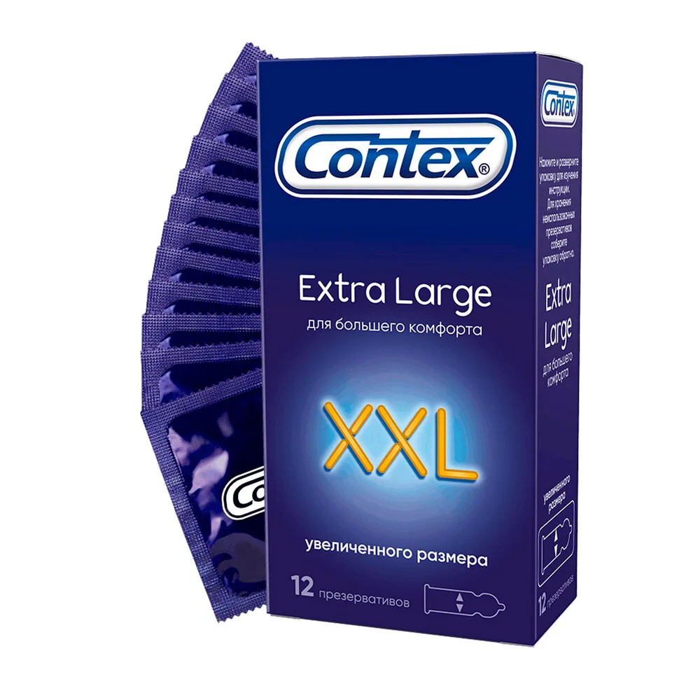 Contex XXL Extra Large Condoms 12 pcs