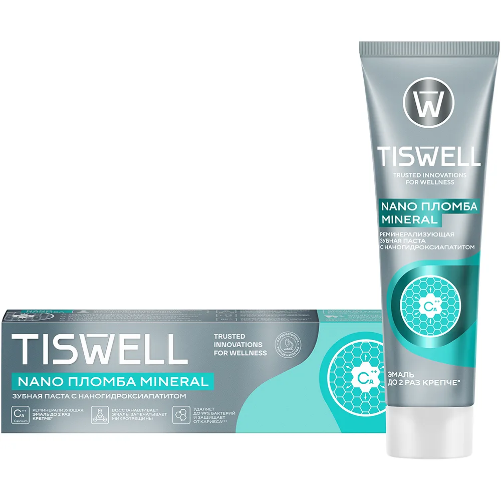 Tiswell Remineralizing Toothpaste with Nano-Hydroxyapatite 110 g