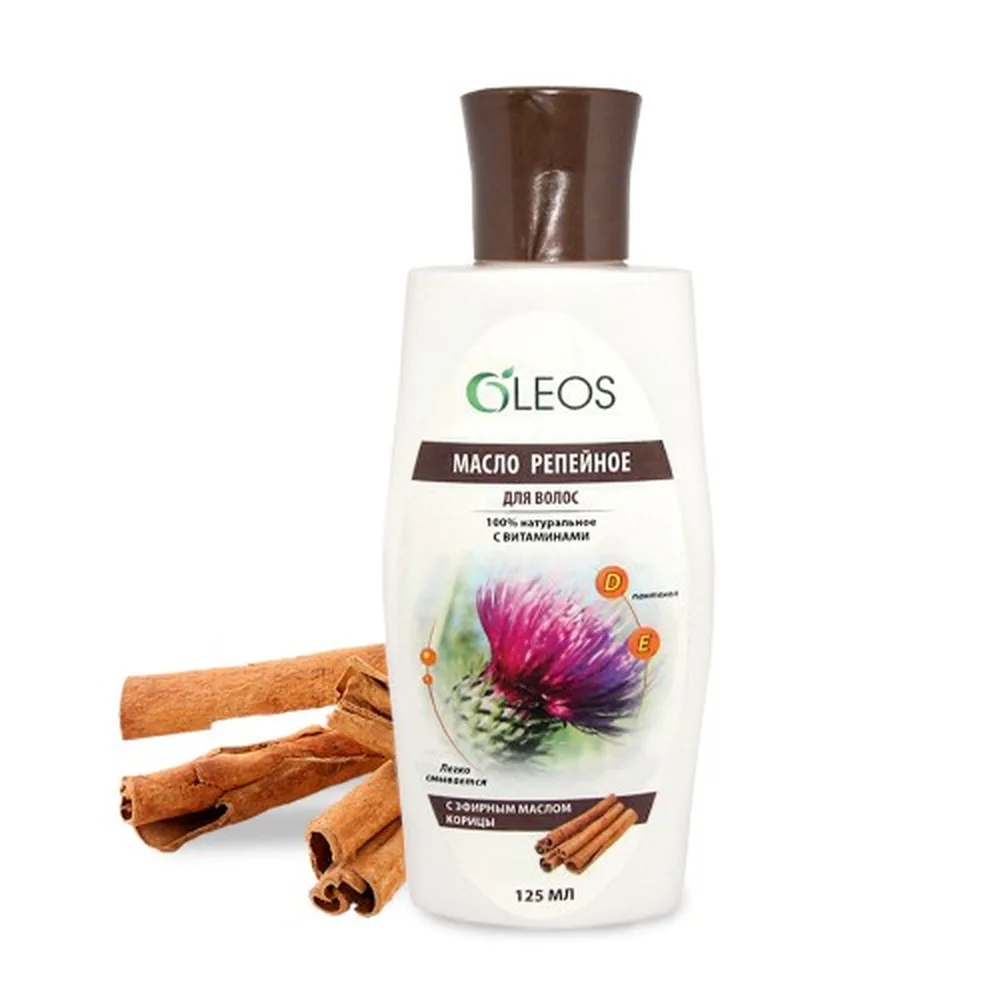 Oleos burdock oil with cinnamon essential oil 125 ml