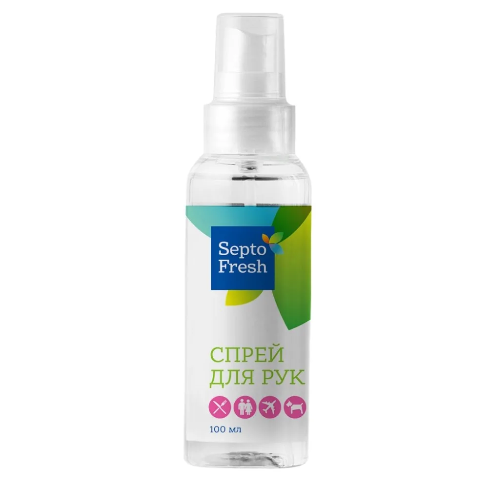 Septofresh Antibacterial Hand Spray with Aloe Vera 100 ml
