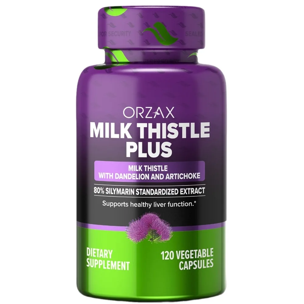 Orzaks milk thistle plus 120 capsules 698 mg