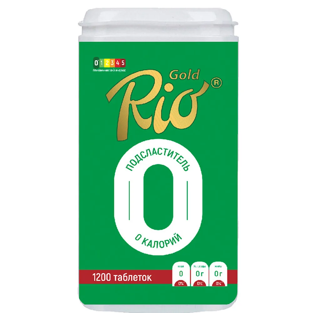 Rio Gold Fit Sweetener 1200 pcs tablets
