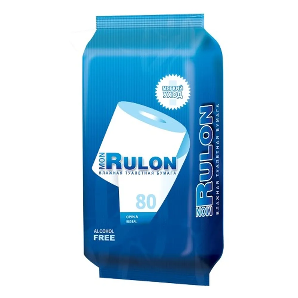 Mon Rulon Wet Toilet Paper 80 pcs.