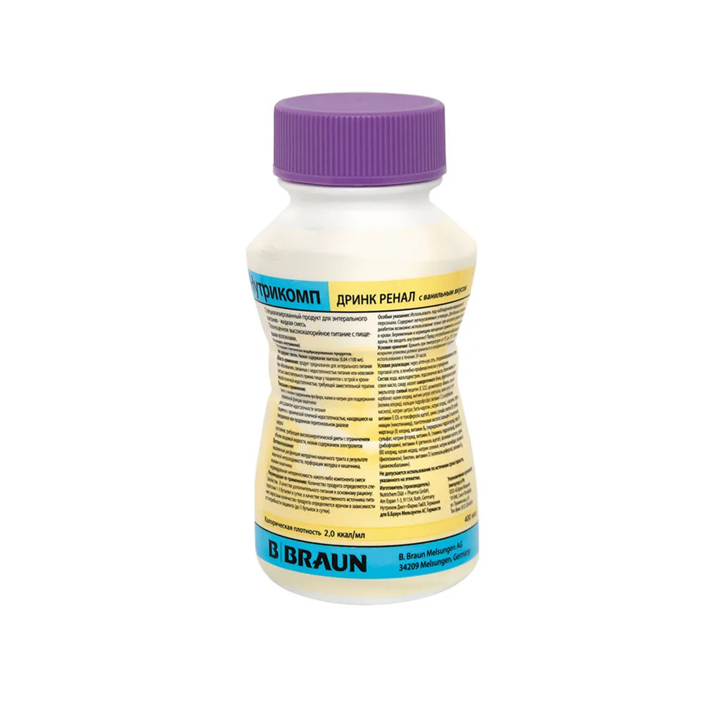Nutricomp Drink Renal 200 ml/Vanilla