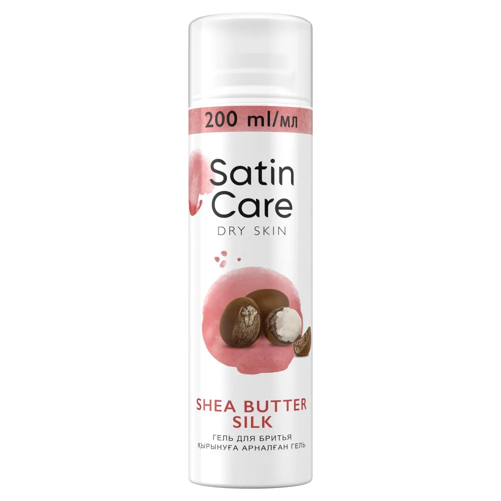 Satin Care Dry Skin Shea Butter Silk Shaving Gel 200 ml
