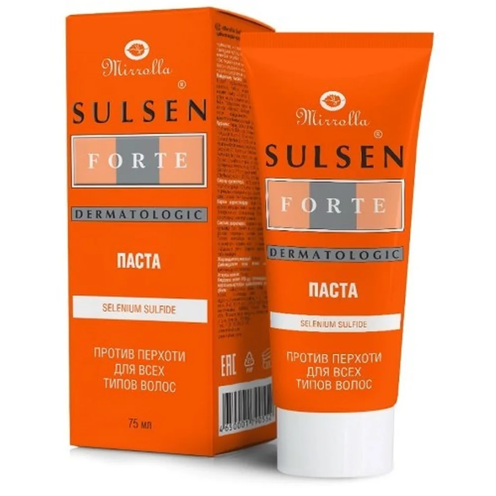 Mirrolla Sulsen Forte Sulsen Paste Anti-Dandruff 75 ml