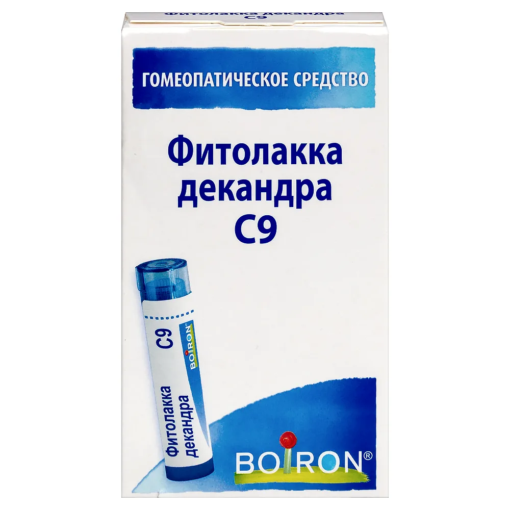 Phytolacca decandra C9 homeopathic monocomponent herbal remedy 4 g homeopathic granules