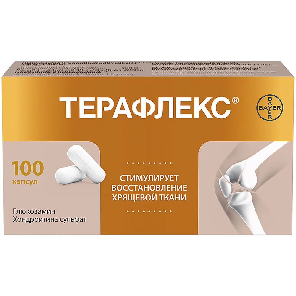 Teraflex 500 mg + 400 mg 100 capsules