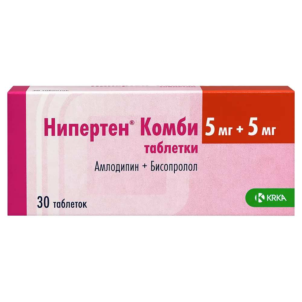 Niperten Combi 0.005/0.005 30 tablets