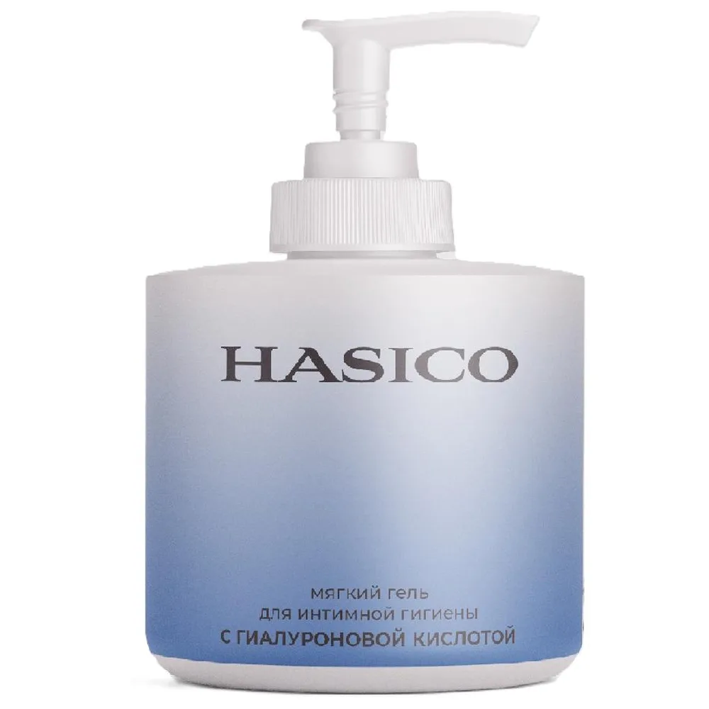 Hasico gel soft for intimate hygiene for women with hyaluronic acid 250 ml