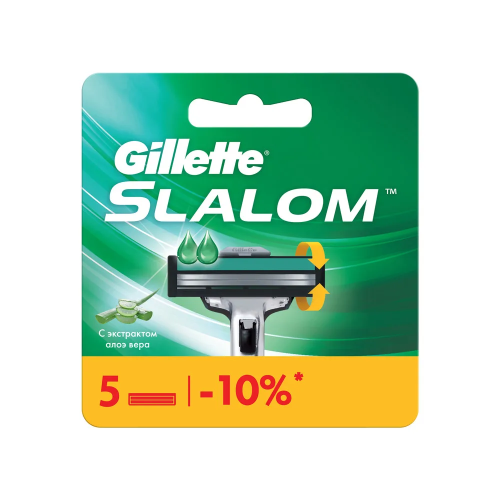 GILLETTE SLALOM REPLACEMENT CARTRIDGE N5