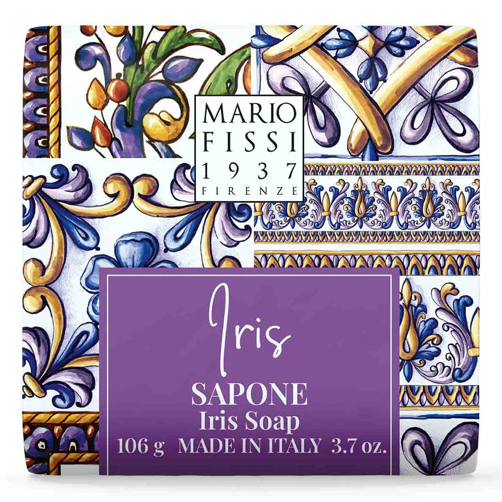 Mario fissi 1937 solid toilet soap iris 106 g
