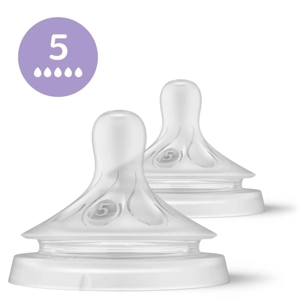 Avent Nipple Very Fast Flow 2 pcs. Natural Response SCY965/02 (SCF044/27)