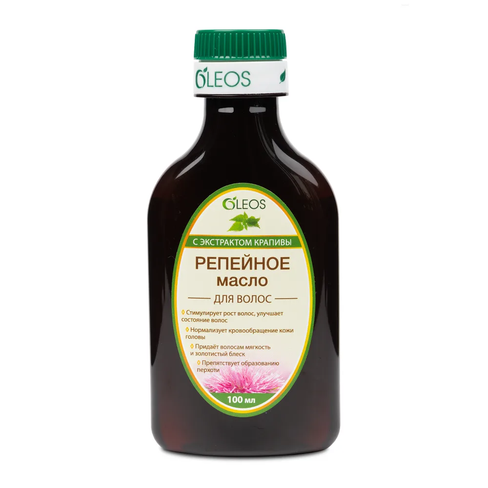 Oleos burdock oil with nettle extract 100 ml