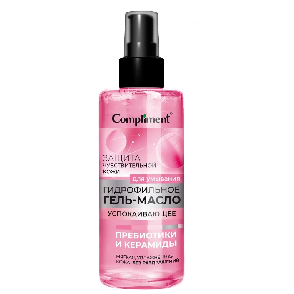 Compliment Hydrophilic Cleansing Gel-Oil Soothing Protection for Sensitive Skin 150 ml