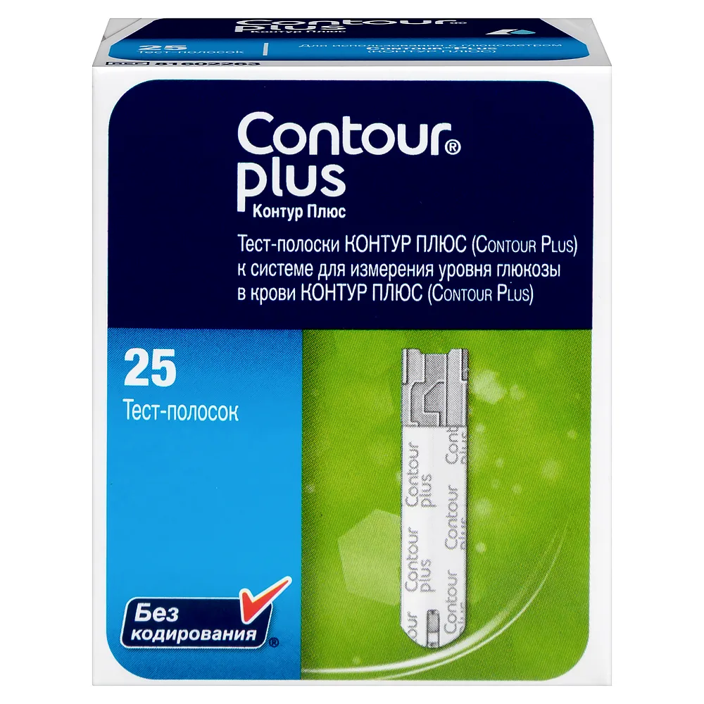 Contour Plus Test Strips 25 pcs.