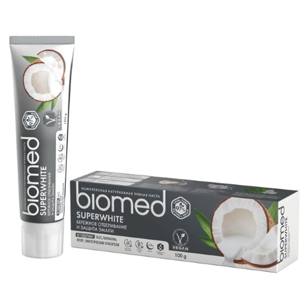 Biomed Toothpaste Complex Whitening with Coconut 100 g