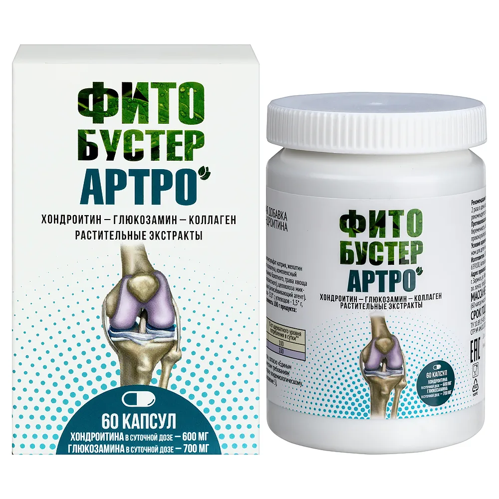 Fitobuster Arthro 60 capsules 550 mg