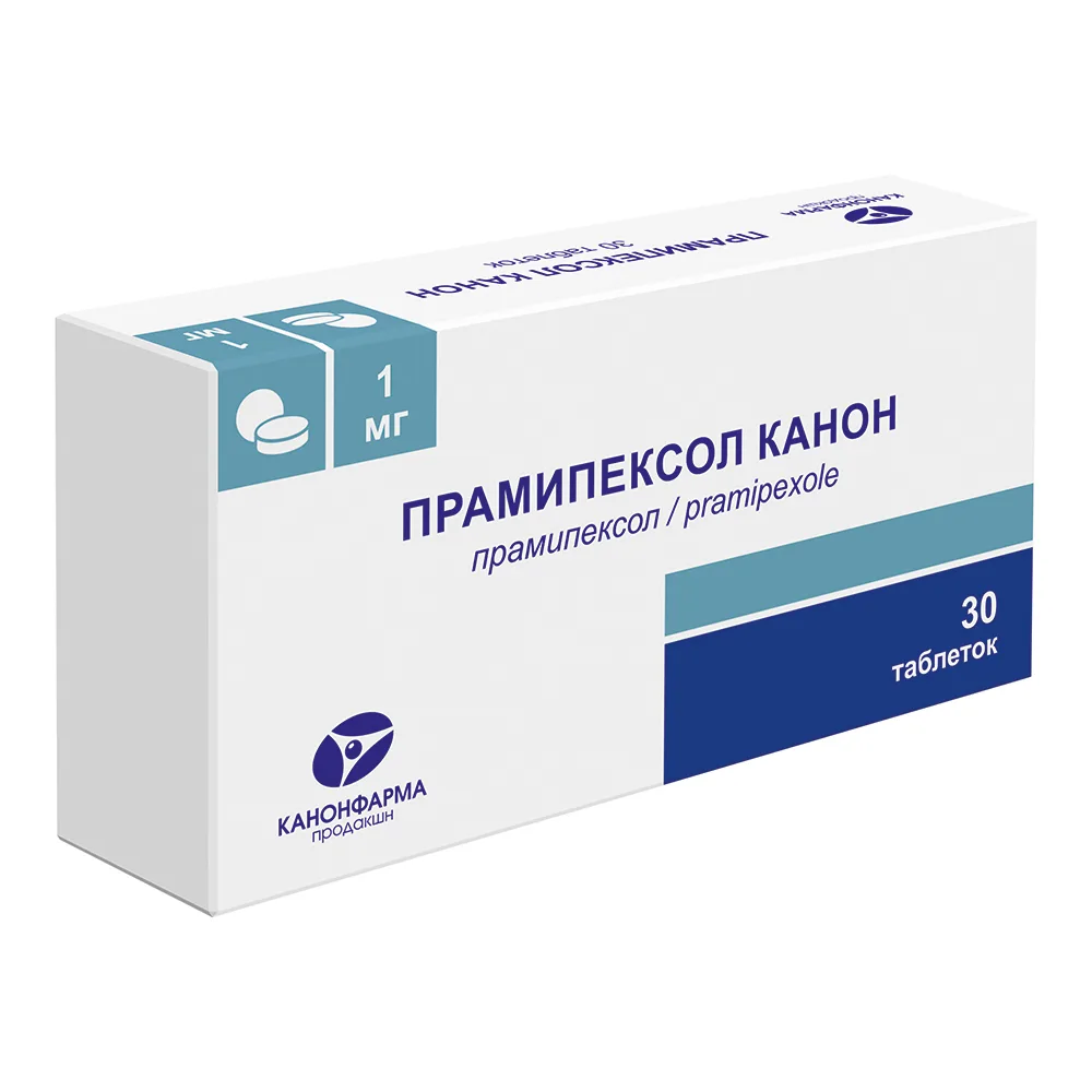 Pramipexole Canon 1 mg 30 tablets