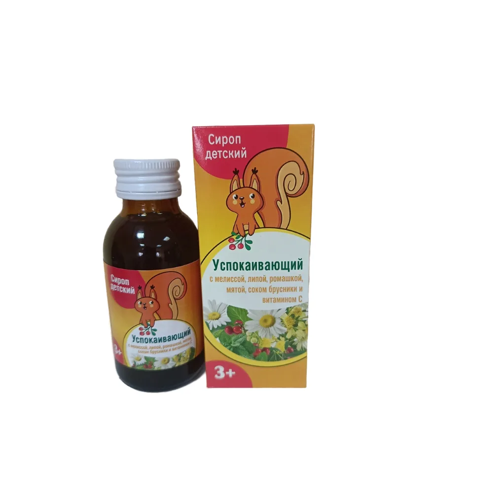 Calming Syrup for Children from 3 Years 100 ml Bottle