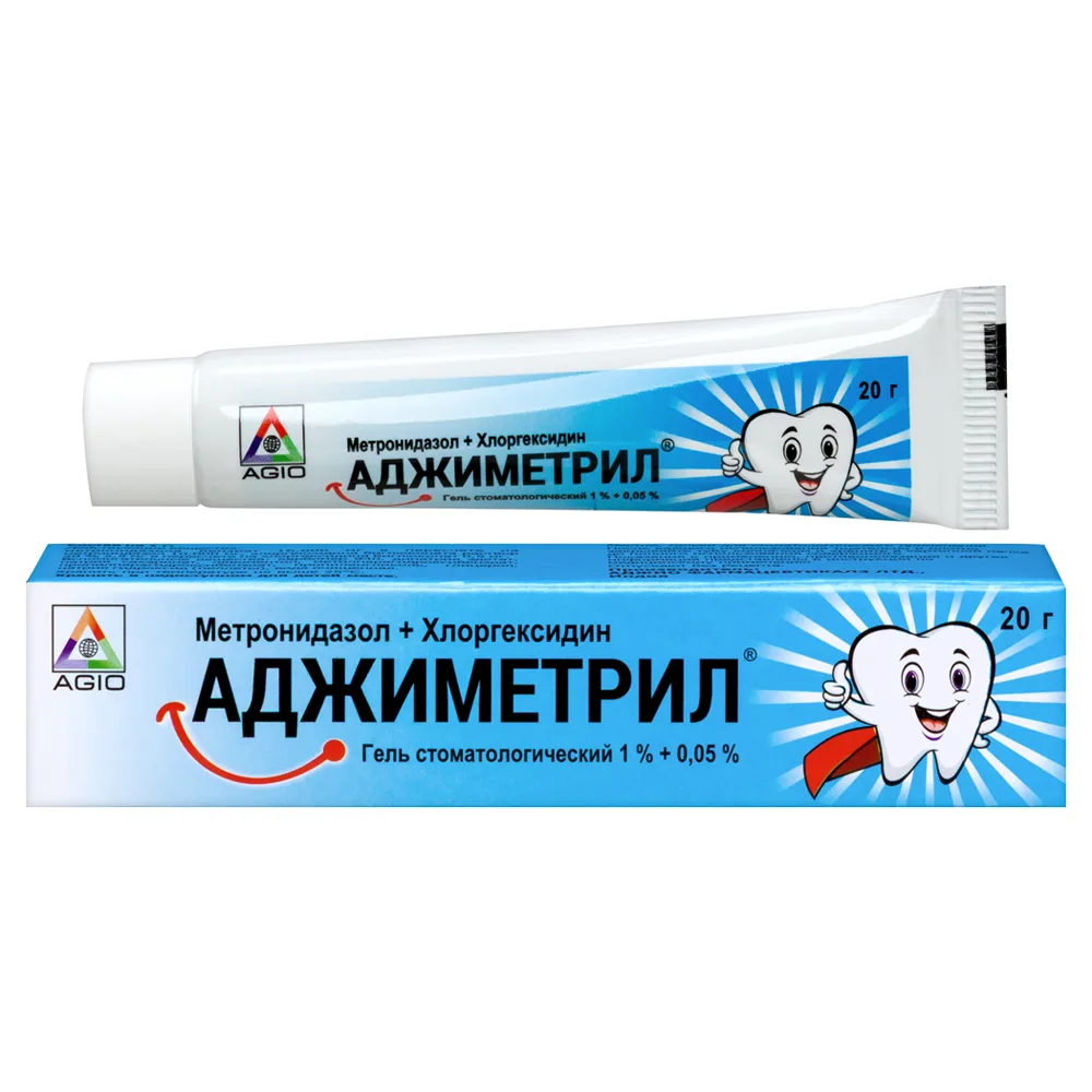 Adjimetri 1% + 0.05% Dental Gel 20 g