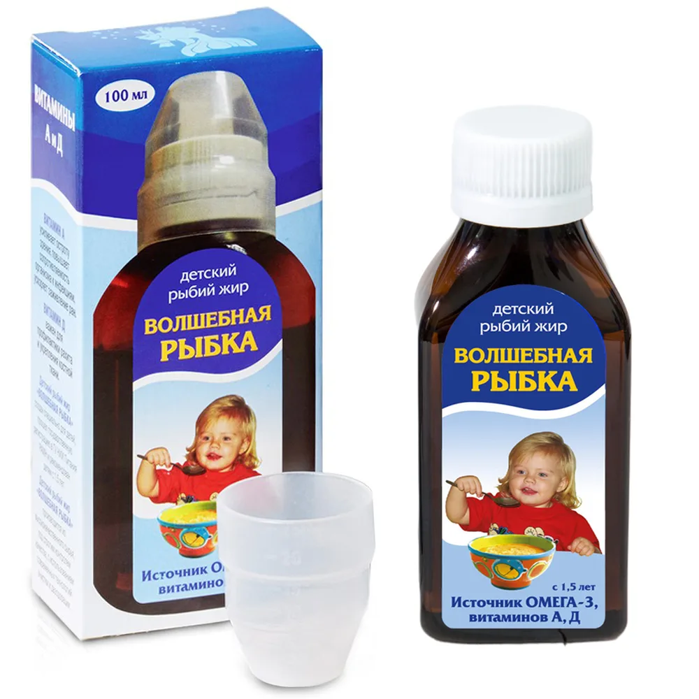 Fish oil Volshebnaya Ryba children's 100 ml