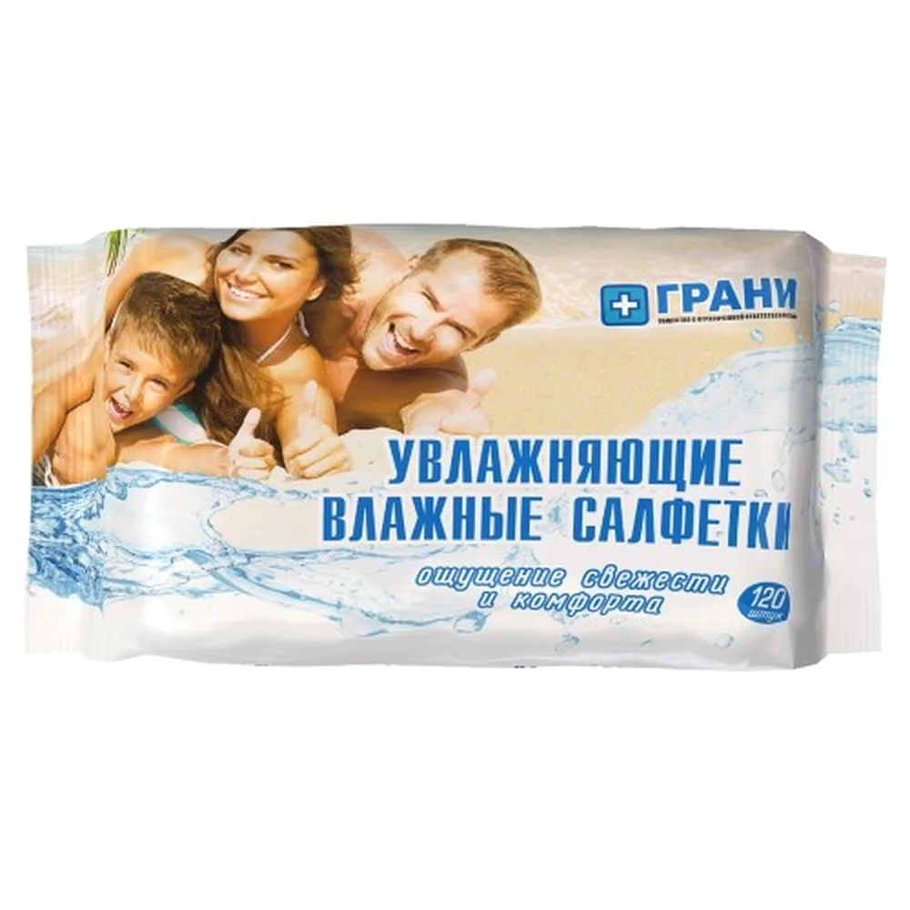 Grani wipes moisturizing 120 pcs.