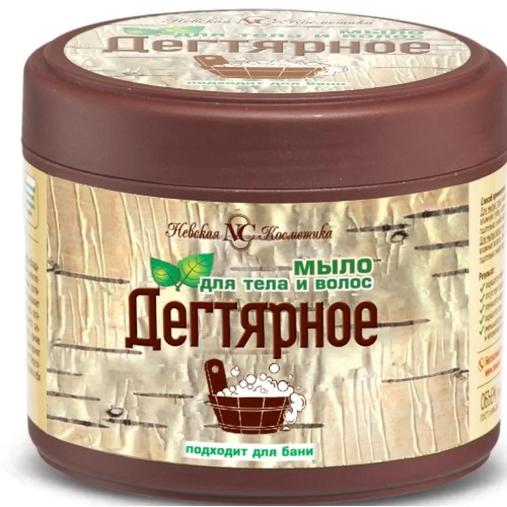 Nevskaya Kosmetika Tar Soap for Body and Hair 300 ml
