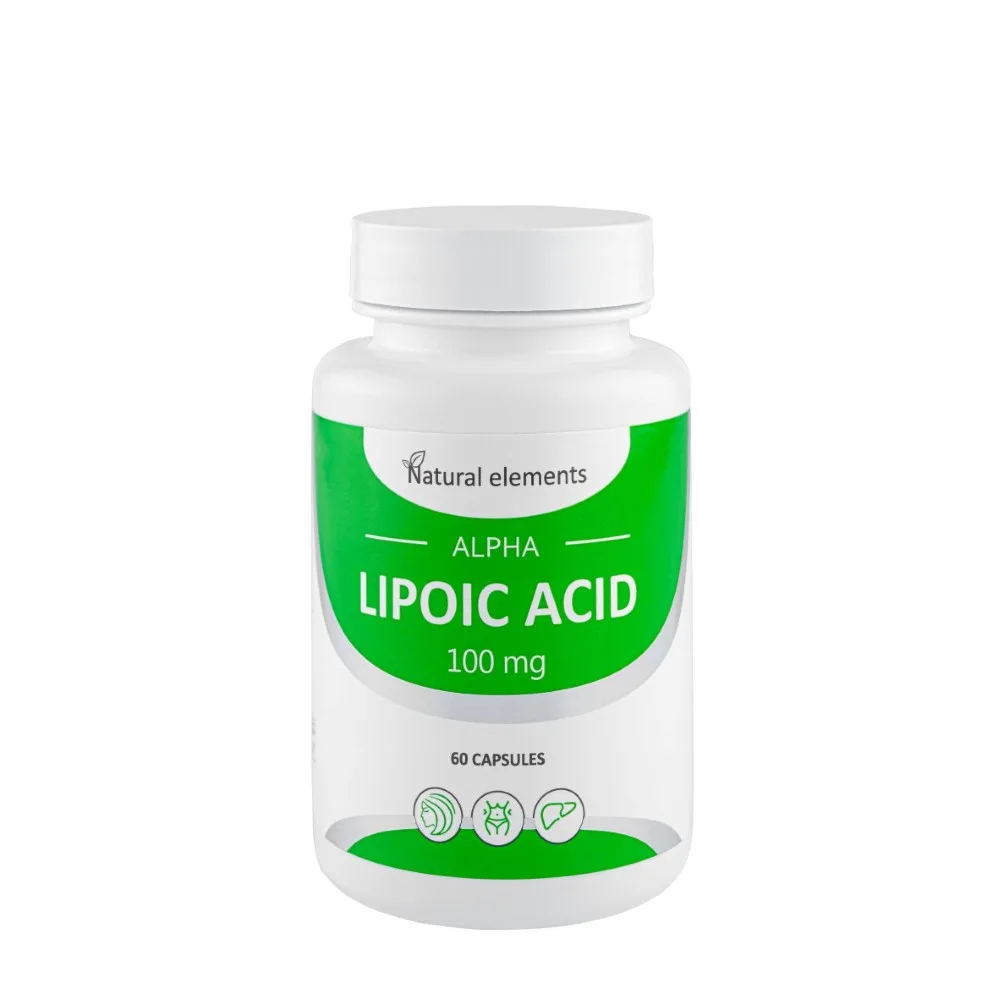 Natural Elements Alpha-Lipoic Acid 60 capsules 0.33 g