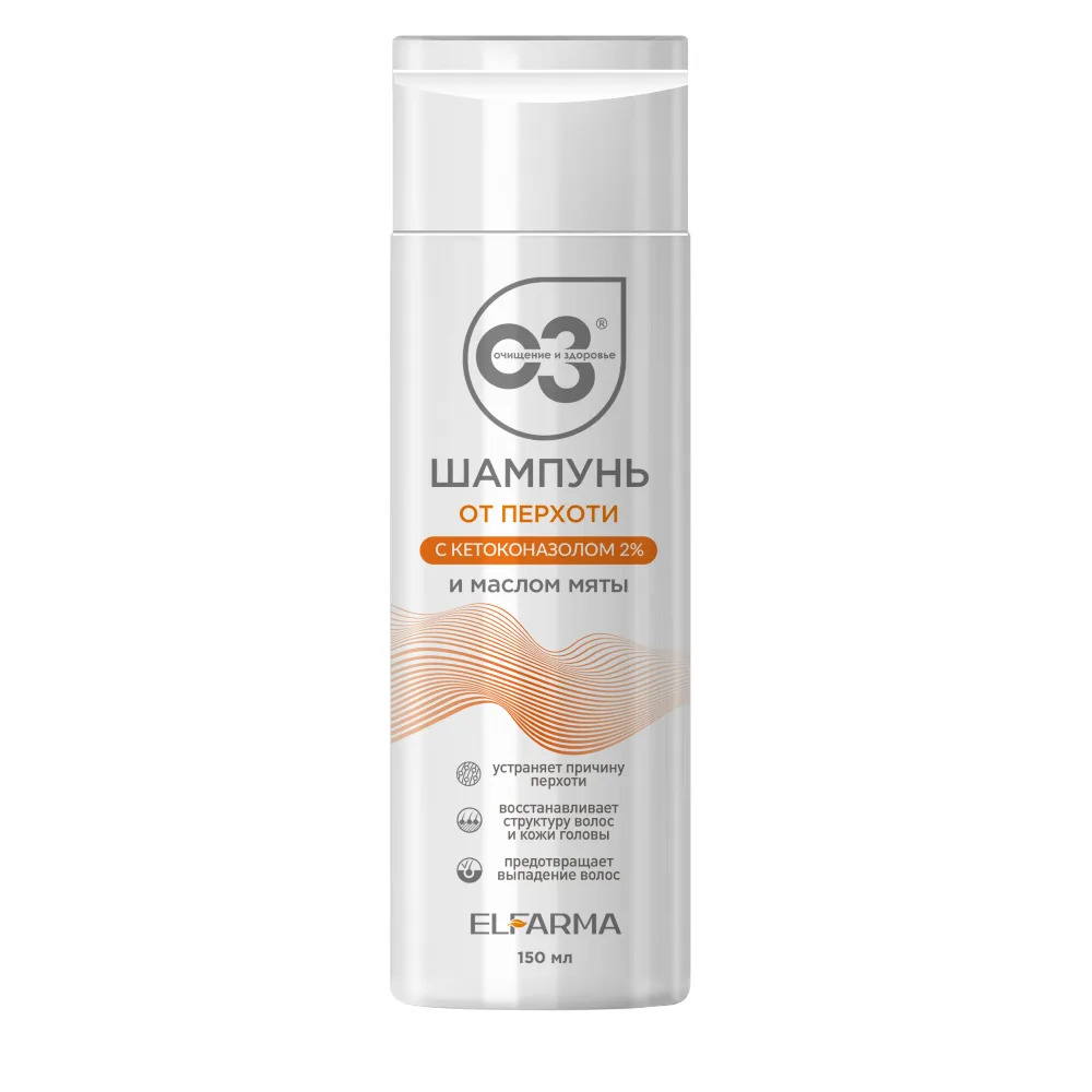 Purity and Health Anti-Dandruff Shampoo with Ketoconazole 150 ml